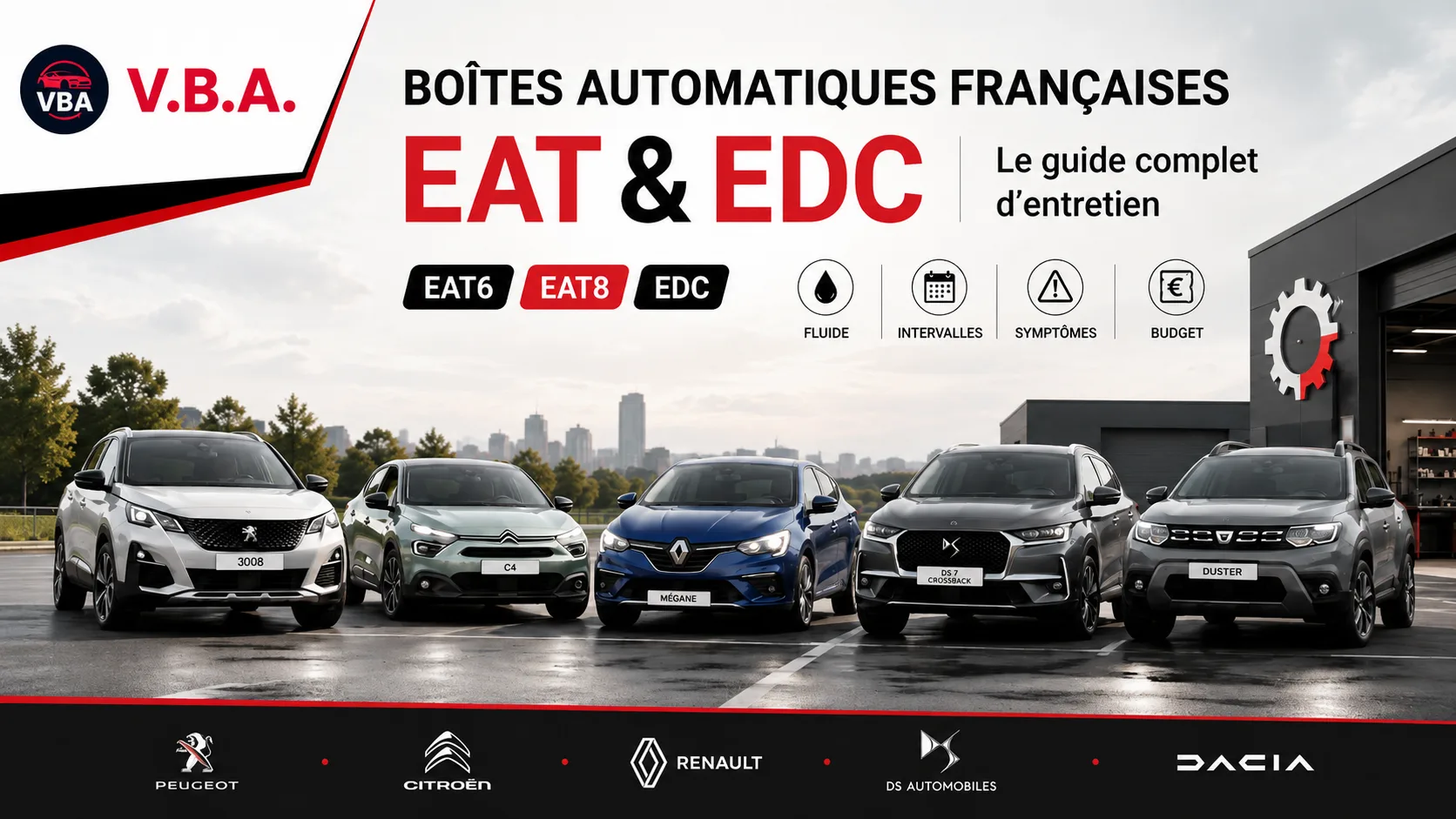 Boîtes automatiques françaises EAT et EDC : le guide complet d'entretien – illustration